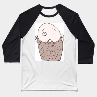 Bearded dude Baseball T-Shirt